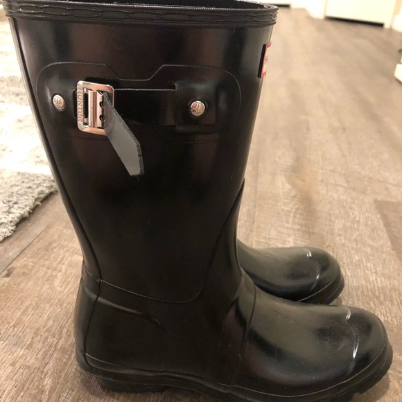 Hunter Black Rain Boots - Picture 4 of 5